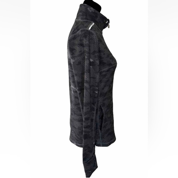 Nautica Competition Jacket Womens S Top Pockets Zip Camo Snake Print Stretch EUC - Picture 3 of 12